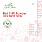 Red Chilli Powder label