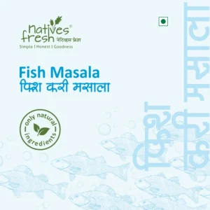 Fish Curry Masala Label
