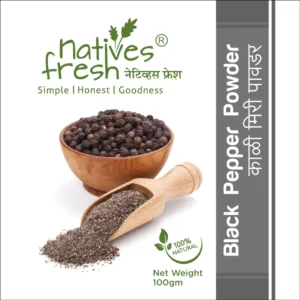 Black Pepper Powder 100gm Refill
